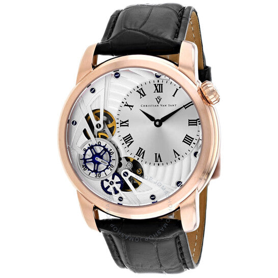 كريستيان فان سانت، ساعة سبروكيت أوتو-كوارتز للرجال بمينا فضي