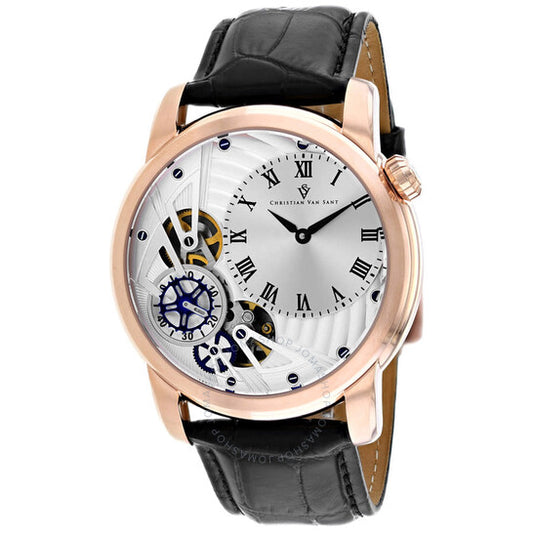 كريستيان فان سانت، ساعة سبروكيت أوتو-كوارتز للرجال بمينا فضي