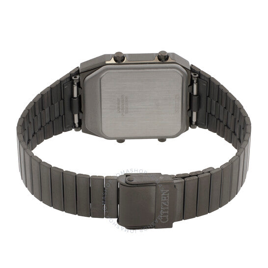 ساعة سيتيزن، كوارتز أنالوج-رقمي، مينا خضراء، للسيدات