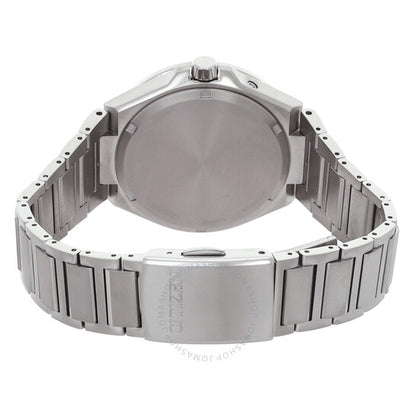 ساعة سيتيزن أتيسا مون فيز للرجال بمينا أسود