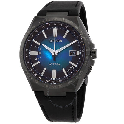 Citizen, Attesa Perpetual GMT Eco-Drive Blue Dial Men's Watch