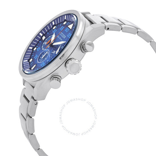 Citizen, Avion Chronograph Eco-Drive Blue Dial Men's Watch