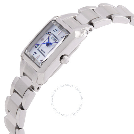 ساعة سيتيزن بيانكا للسيدات بمينا أبيض