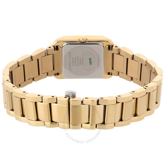 ساعة سيتيزن بيانكا للسيدات بمينا أبيض