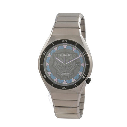 ساعة سيتيزن بلاك بانثر إيكو درايف للرجال بمينا أسود