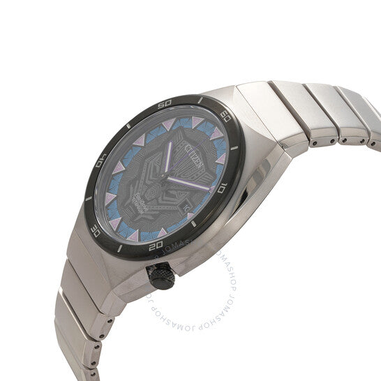 ساعة سيتيزن بلاك بانثر إيكو درايف للرجال بمينا أسود