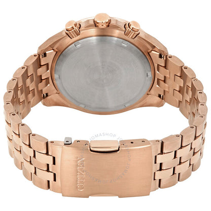 Citizen, Brycen Perpetual Chronograph Eco-Drive Black Dial Men's Watch