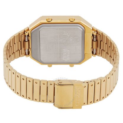 Citizen, C-3PO Perpetual Quartz Analog-Digital Black Dial Men's Watch