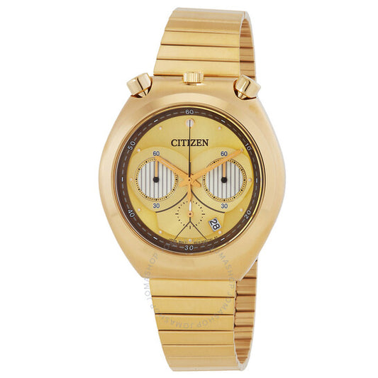 Citizen, C-3PO Star Wars Chronograph Quartz Gold Dial Men's Watch