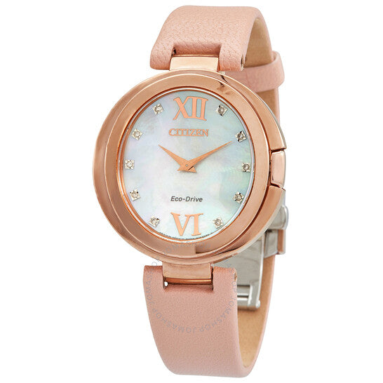 Citizen, Capella Diamond Mother of Pearl Dial Ladies Watch