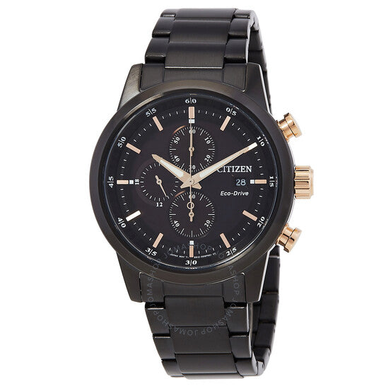 Citizen, Chronograph Eco-Drive Black Dial Men's Watch