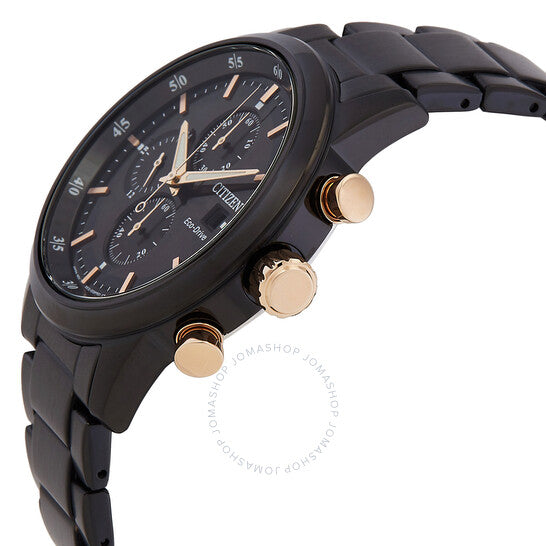 Citizen, Chronograph Eco-Drive Black Dial Men's Watch