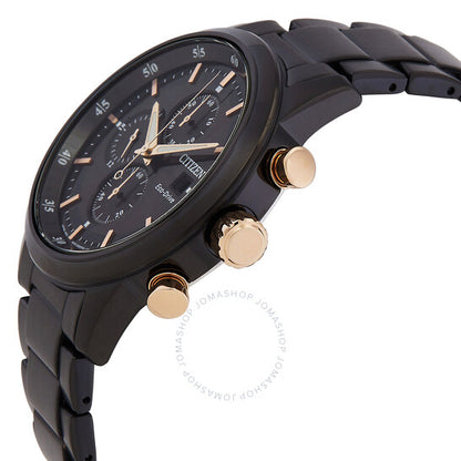 Citizen, Chronograph Eco-Drive Black Dial Men's Watch