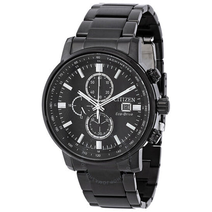 Citizen, Chronograph Eco-Drive Black Dial Men's Watch