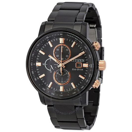 Citizen, Chronograph Eco-Drive Black Dial Men's Watch