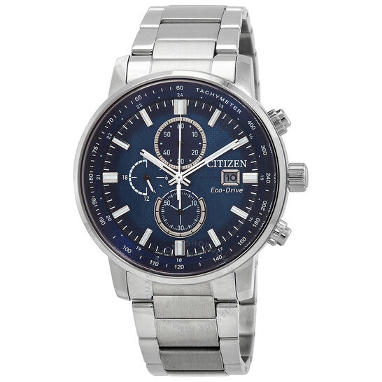 Citizen, Chronograph Eco-Drive Blue Dial Men's Watch
