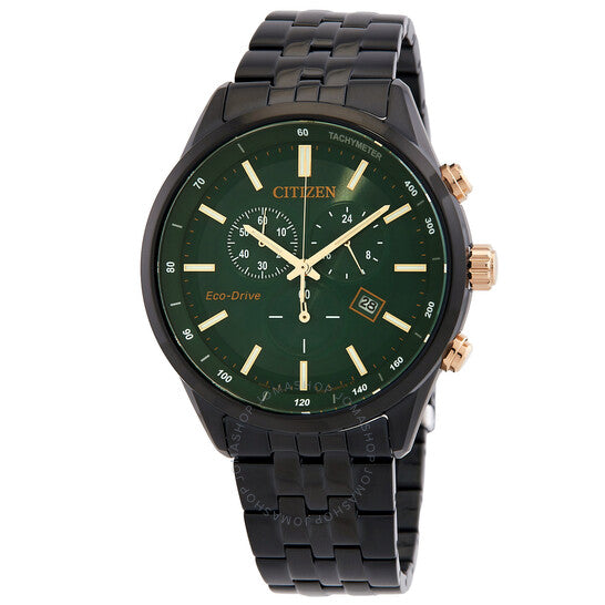 Citizen, Chronograph GMT Green Dial Men's Watch