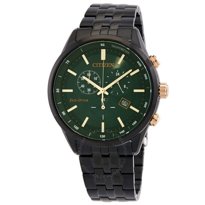 Citizen, Chronograph GMT Green Dial Men's Watch