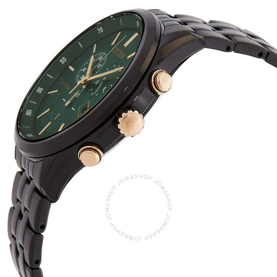 Citizen, Chronograph GMT Green Dial Men's Watch