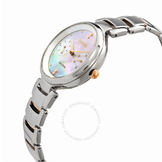 Citizen, Chronograph Mother of Pearl Crystal Dial Ladies Watch
