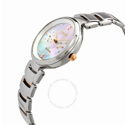 Citizen, Chronograph Mother of Pearl Crystal Dial Ladies Watch
