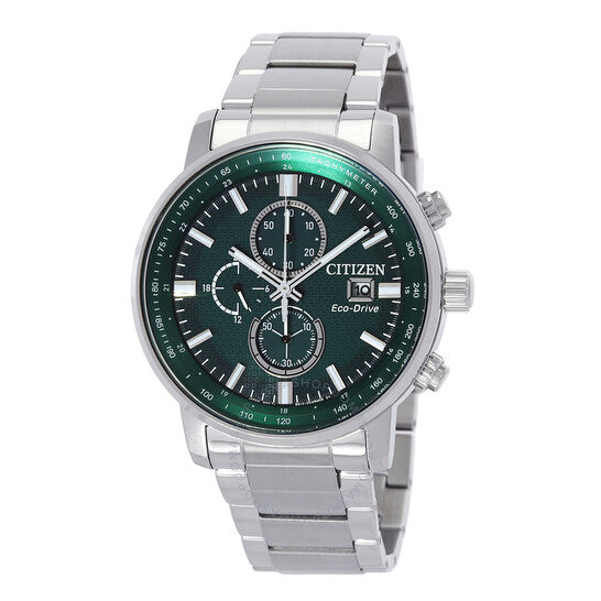 Citizen, Chronograph Quartz Green Dial Men's Watch