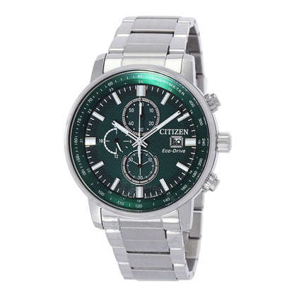 Citizen, Chronograph Quartz Green Dial Men's Watch