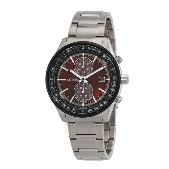 Citizen, Chronograph Quartz Red Dial Men's Watch
