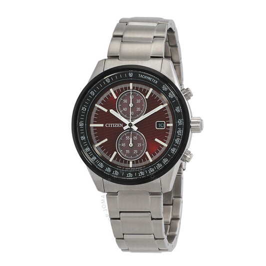 Citizen, Chronograph Quartz Red Dial Men's Watch