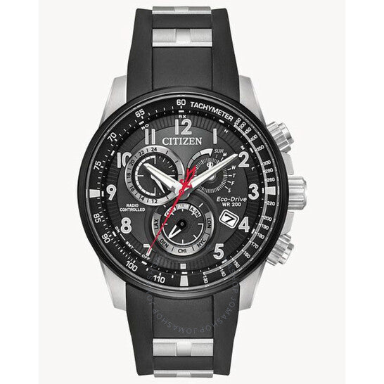 Citizen, CITIZEN PCAT Black Dial Men's Watch