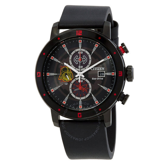 Citizen, Darth Vader Chronograph Black Dial Men's Watch