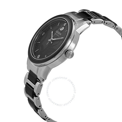 Citizen, Disney Villains Ursala Diamond Black Dial Ladies Watch