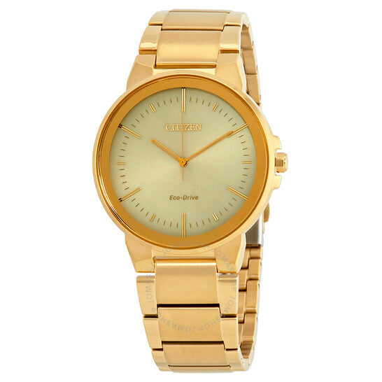 Citizen, Eco-Drive Axiom Champagne Dial Men's Watch