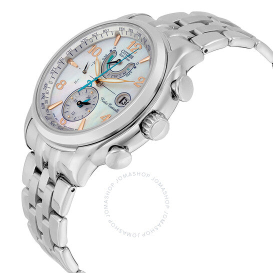 ساعة سيتيزن إيكو درايف للسيدات بمينا من عرق اللؤلؤ