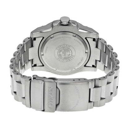 Citizen, Eco Drive STX43 Black Dial Titanium Men's Watch