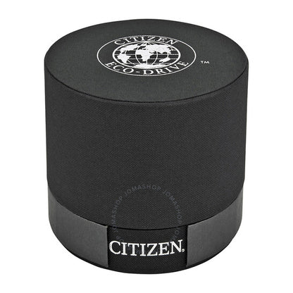 Citizen, Eco Drive STX43 Black Dial Titanium Men's Watch