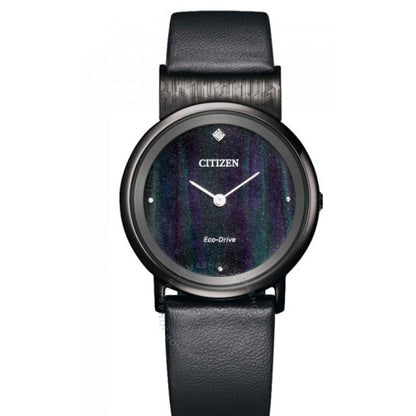ساعة سيتيزن إيكو درايف للسيدات بمينا أسود