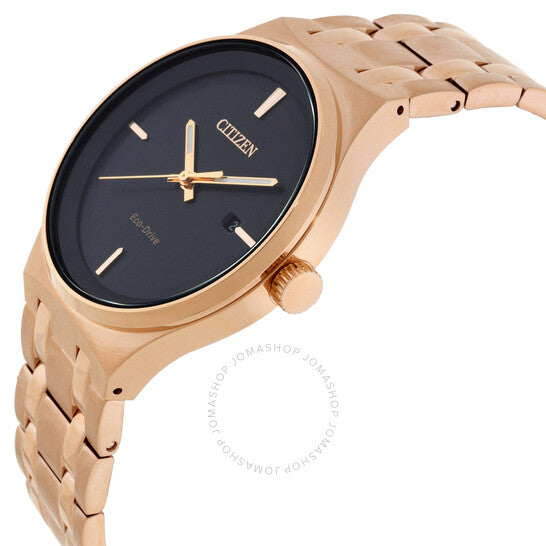 Citizen, Eco-Drive Black Dial Men's Watch