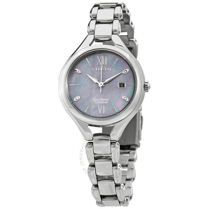 Citizen, Eco-Drive Blue Mother of Pearl Dial Ladies Watch