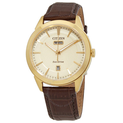 Citizen, Eco-Drive Champagne Dial Men's Watch