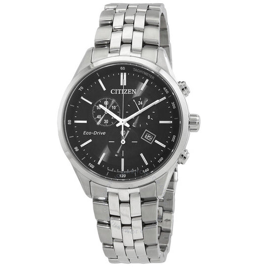 Citizen, Eco-Drive Chronograph Black Dial Men's Watch