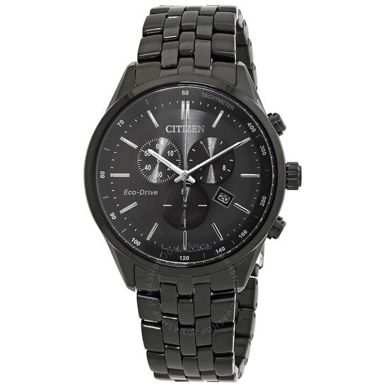 Citizen, Eco-Drive Chronograph Black Dial Men's Watch
