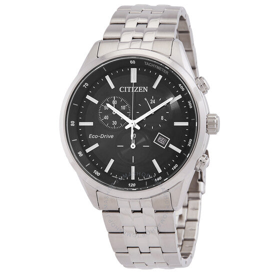 Citizen, Eco-Drive Chronograph Black Dial Men's Watch