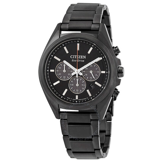 Citizen, Eco-Drive Chronograph Black Dial Men's Watch