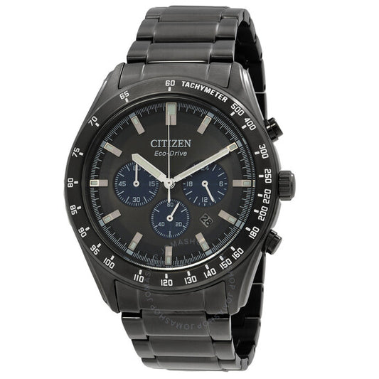 Citizen, Eco-Drive Chronograph Black Dial Men's Watch