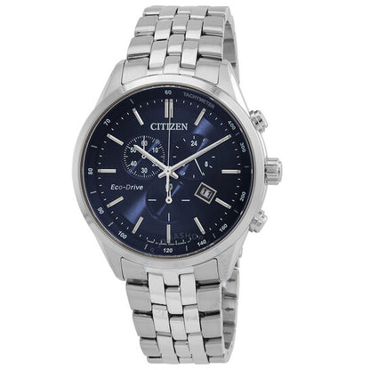 Citizen, Eco-Drive Chronograph Blue Dial Men's Watch