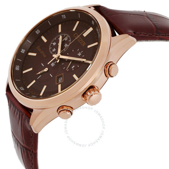 Citizen, Eco-Drive Chronograph Brown Dial Men's Watch