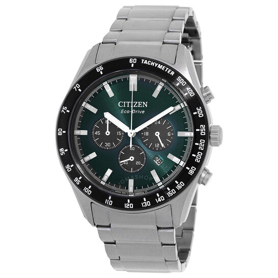 Citizen, Eco-Drive Chronograph Green Dial Men's Watch