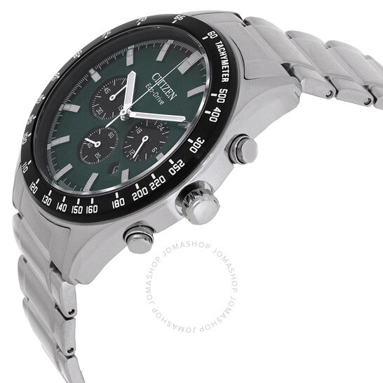 Citizen, Eco-Drive Chronograph Green Dial Men's Watch