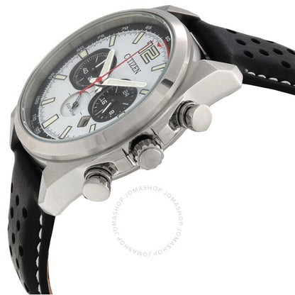 Citizen, Eco-Drive Chronograph White Dial Men's Watch